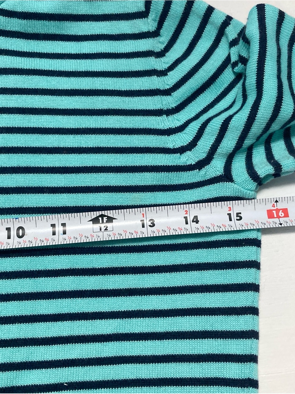 Charter Club Knit Hooded Jacket Women’s Sz P/P Striped Long Sleeve Full Zip - Picture 6 of 14